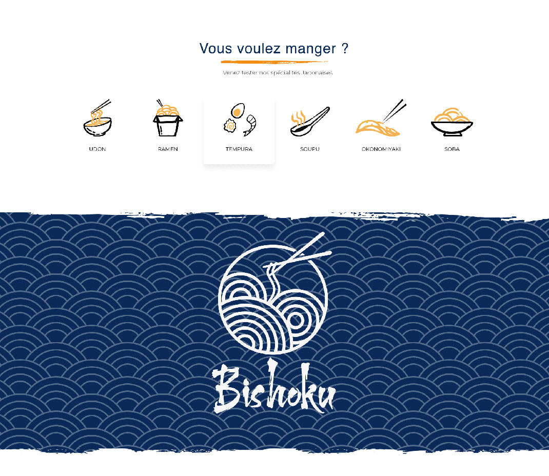巴黎的日本餐厅 法国 巴黎 拉面 图标 圆形 logo设计 vi设计 空间设计 视觉餐饮