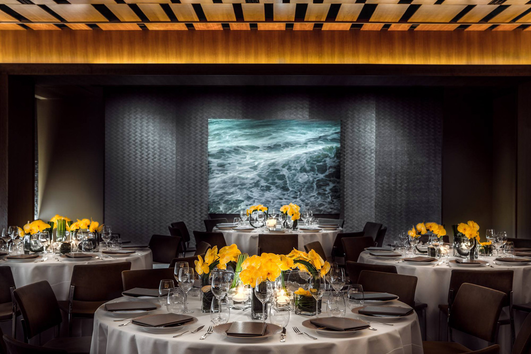 最顶级海鲜料理餐厅之一Le Bernardin 纽约 美国 纽约 法式餐厅 海鲜餐厅 米其林 logo设计 vi设计 空间设计 视觉餐饮