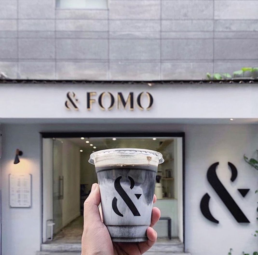 FOMO COFFEE咖啡馆 台湾 台北 咖啡店 字母 符号 包装 店招设计 logo设计 vi设计 空间设计