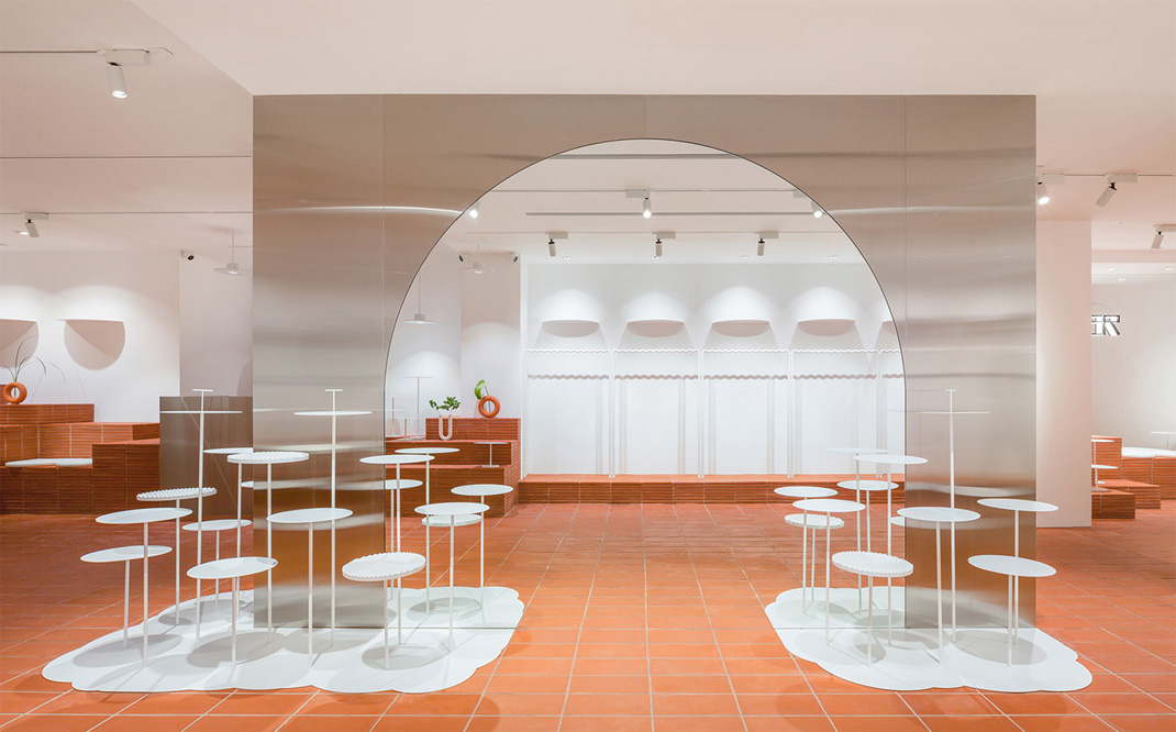 她的概念商店 香港 香港 咖啡店 概念店 不锈钢 logo设计 vi设计 空间设计