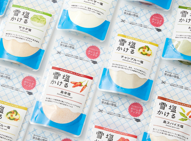 雪盐包装设计，日本 | lightsdesign
