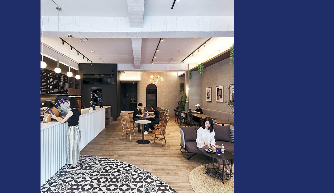 Cupoti Cafe 咖波堤 台湾 台中 咖啡店 字母设计 店招设计 logo设计 vi设计 空间设计