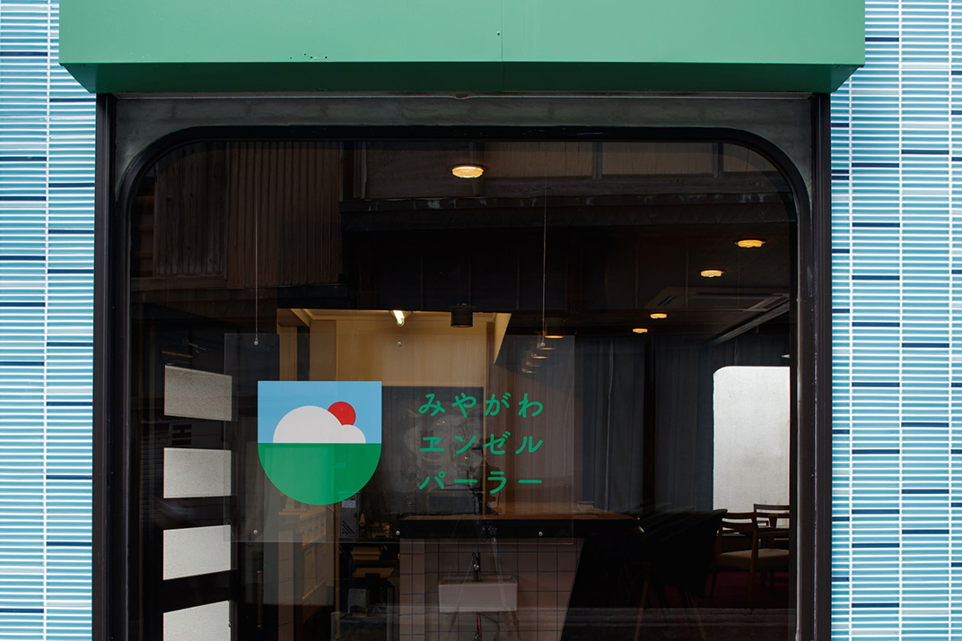宫川百吉咖啡馆 日本 咖啡馆 点线面 logo设计 vi设计 空间设计