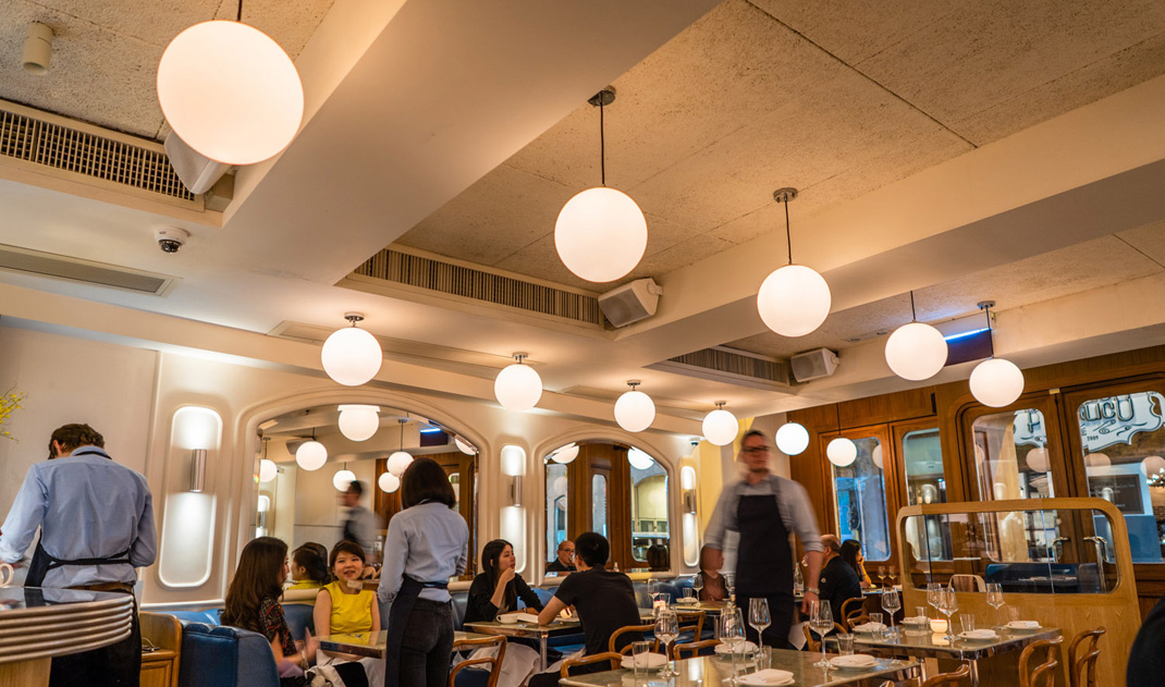 后现代巴黎小馆Belon 香港 2020 亚洲最佳餐厅 香港 法式餐厅 美学 食材 logo设计 vi设计 空间设计