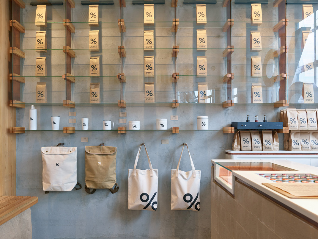 % Coffee天星码头咖啡店 日本 香港 % 咖啡店 logo设计 vi设计 空间设计