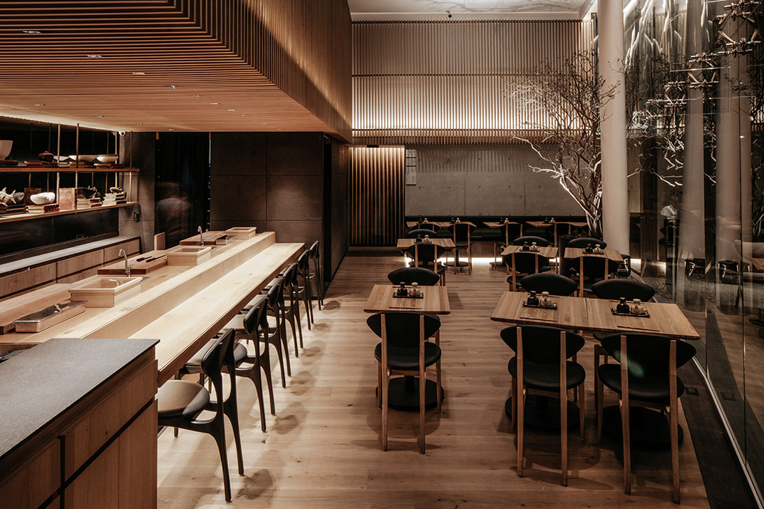 日式文化概念寿司餐厅 墨西哥 日式 寿司餐厅 logo设计 vi设计 空间设计