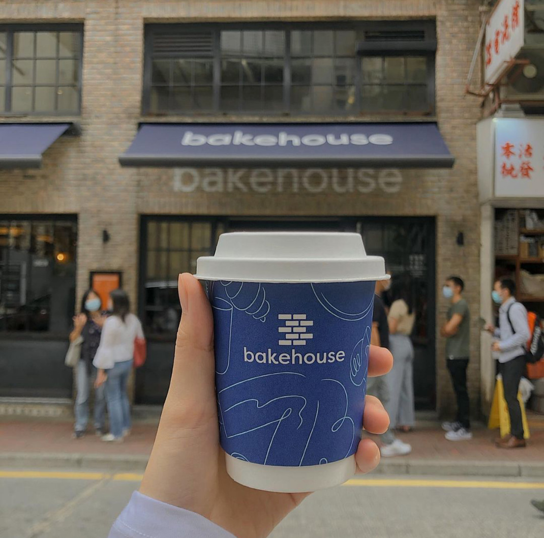 Bakehousehk面包店&烘焙Cafe 香港 面包店 烘焙 插画 手绘 手提袋 logo设计 vi设计 空间设计