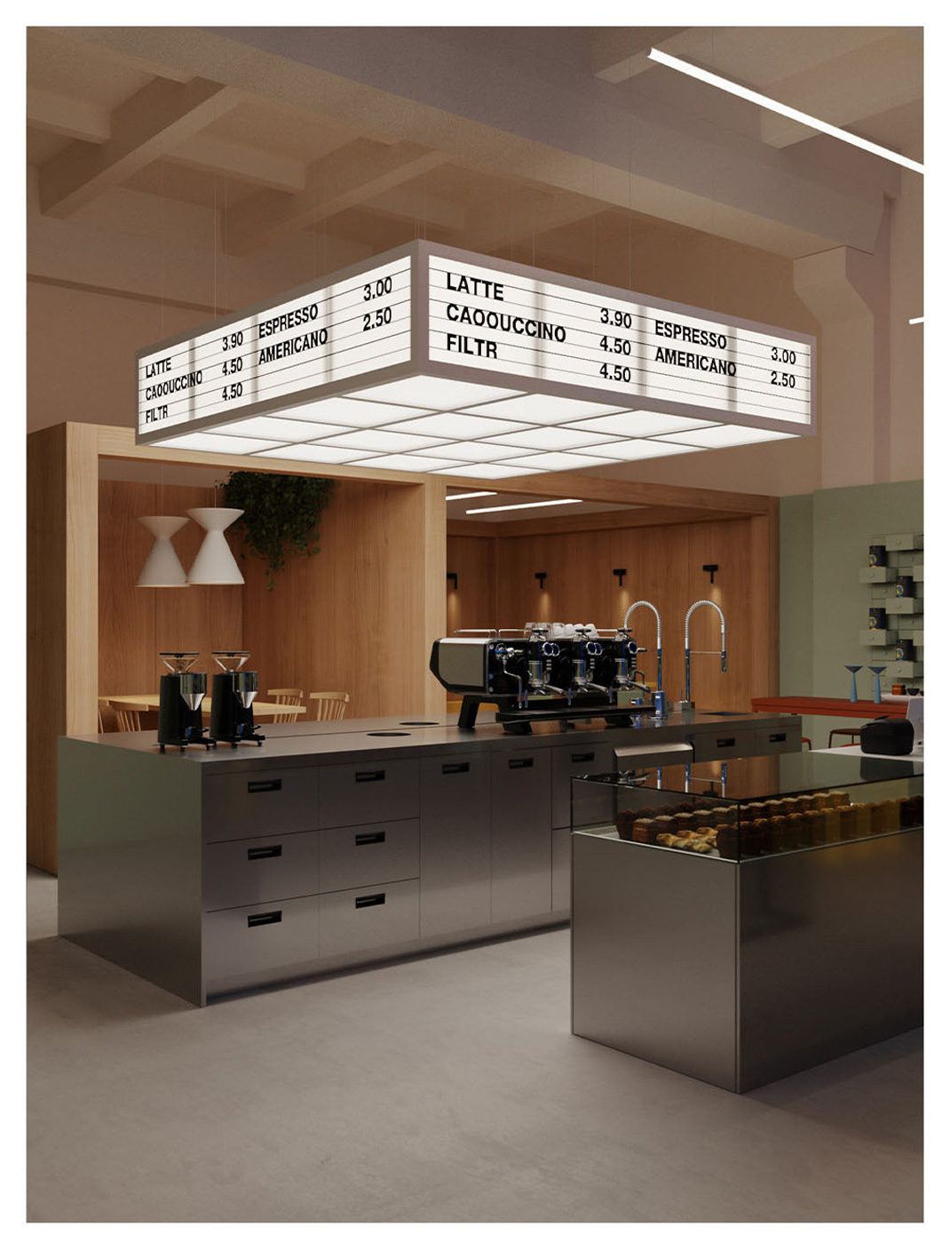 浓咖啡吧 俄罗斯 咖啡店 灯箱 logo设计 vi设计 空间设计