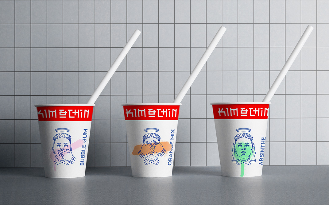 亚洲美食面条餐厅 俄罗斯 面食 面条 字体设计 人物 插画设计 logo设计 vi设计 空间设计