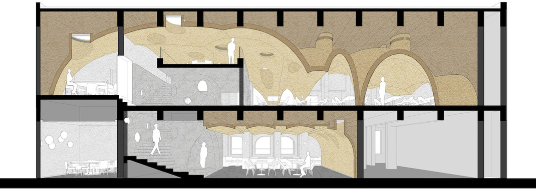 牧壹餐厅 北京 水磨石 涂料 logo设计 vi设计 空间设计
