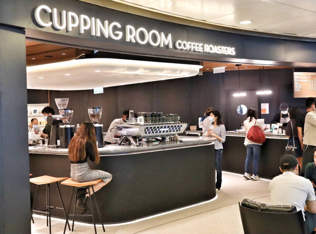 咖啡馆Cupping Room Coffee Roasters 香港 咖啡店 商超店 logo设计 vi设计 空间设计