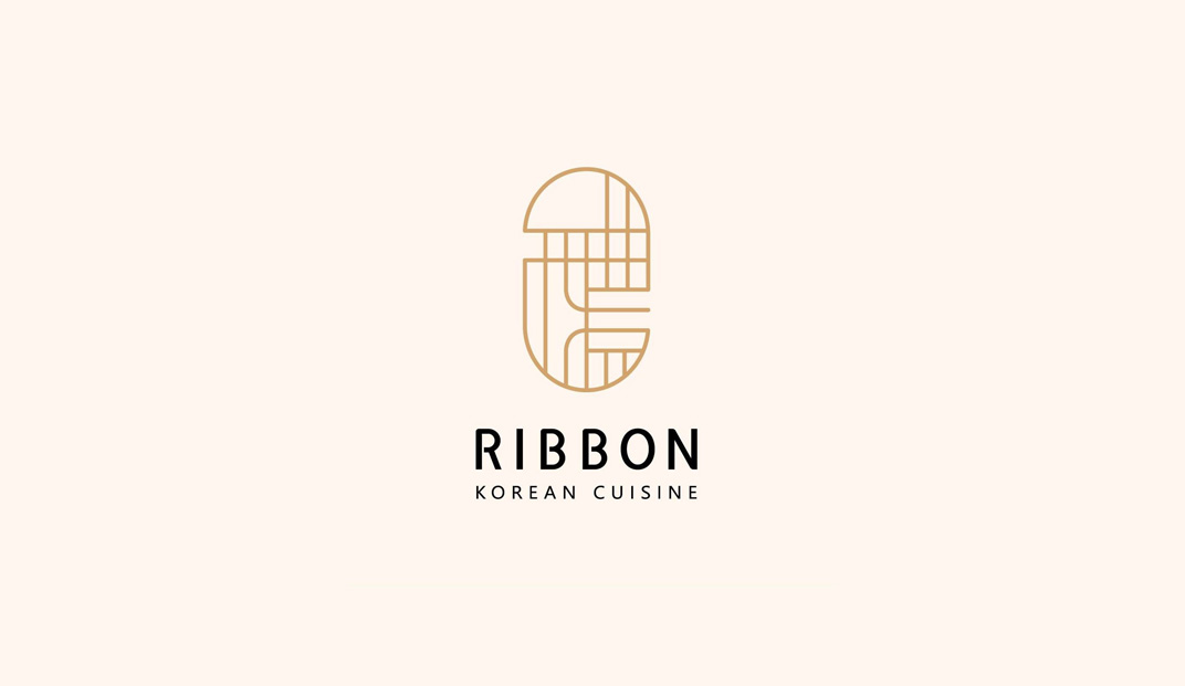 Ribbon 醴本韩国正统烧肉 台湾 韩国 烤肉 字体设计 插图设计 菜单设计 logo设计 vi设计 空间设计