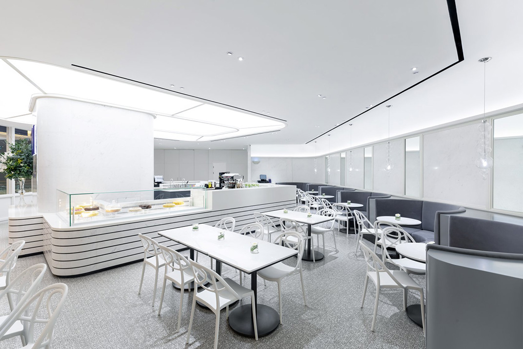 面包店Lady M Hong Kong 香港 面包店 烘焙 蛋糕 白色空间 vi设计 空间设计
