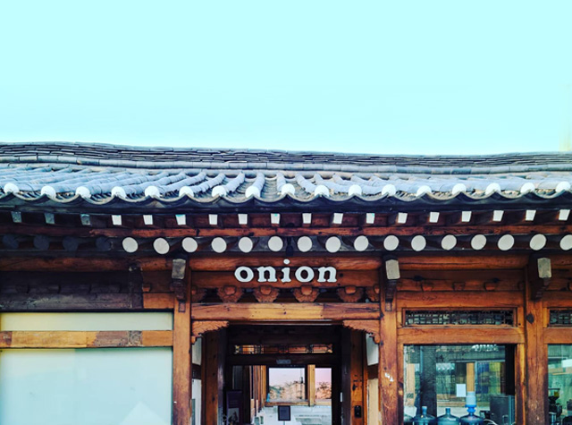 咖啡馆Cafe Onion Anguk，韩国