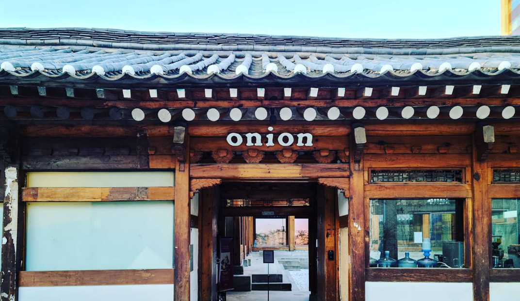 咖啡馆Cafe Onion Anguk，韩国