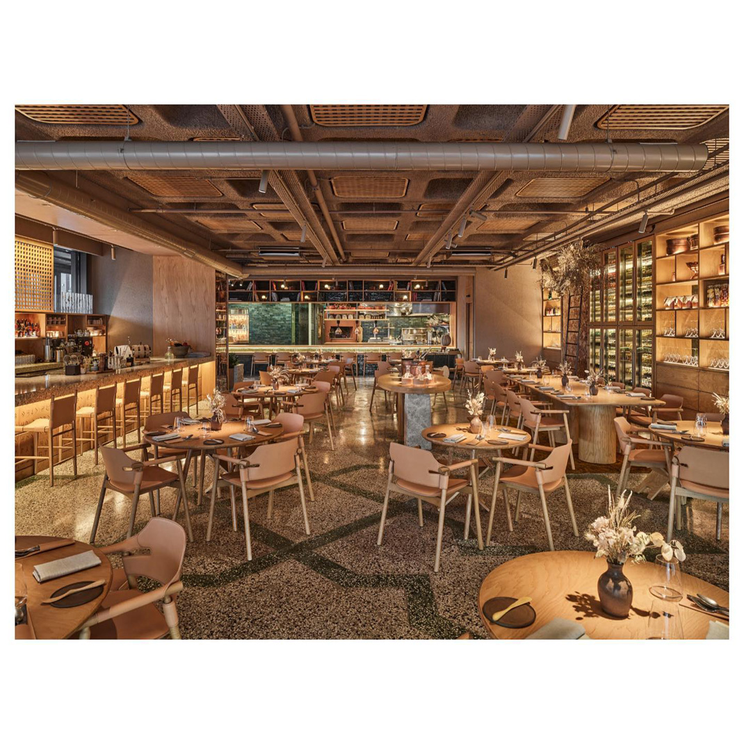 咖啡厅和餐厅KONTRA 土耳其 咖啡店 金属 竹编 logo设计 vi设计 空间设计
