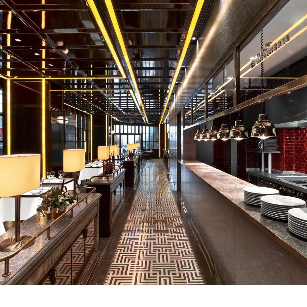 咖啡厅和餐厅KONTRA 土耳其 咖啡店 金属 竹编 logo设计 vi设计 空间设计