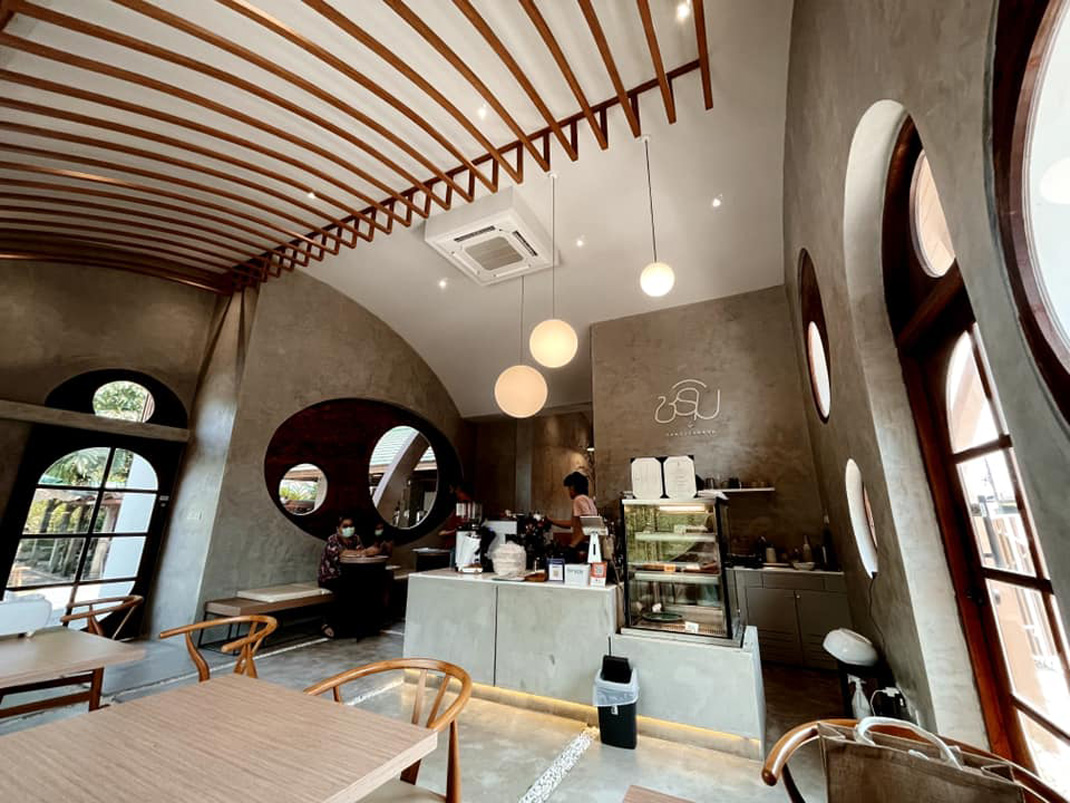 泰国餐厅kamolchanok 泰国 咖啡馆 logo设计 vi设计 空间设计