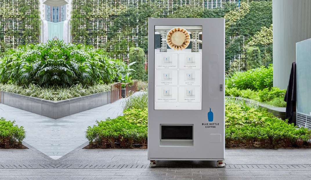 Blue Bottle Coffee 香港首部自动贩卖机
