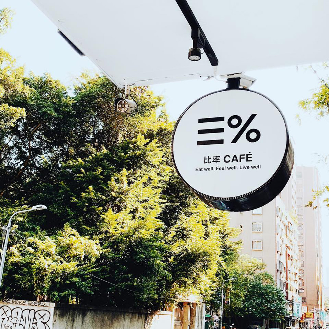 三%比率咖啡店 咖啡店 店招 灯箱 手提袋 标志设计 logo设计 vi设计 空间设计
