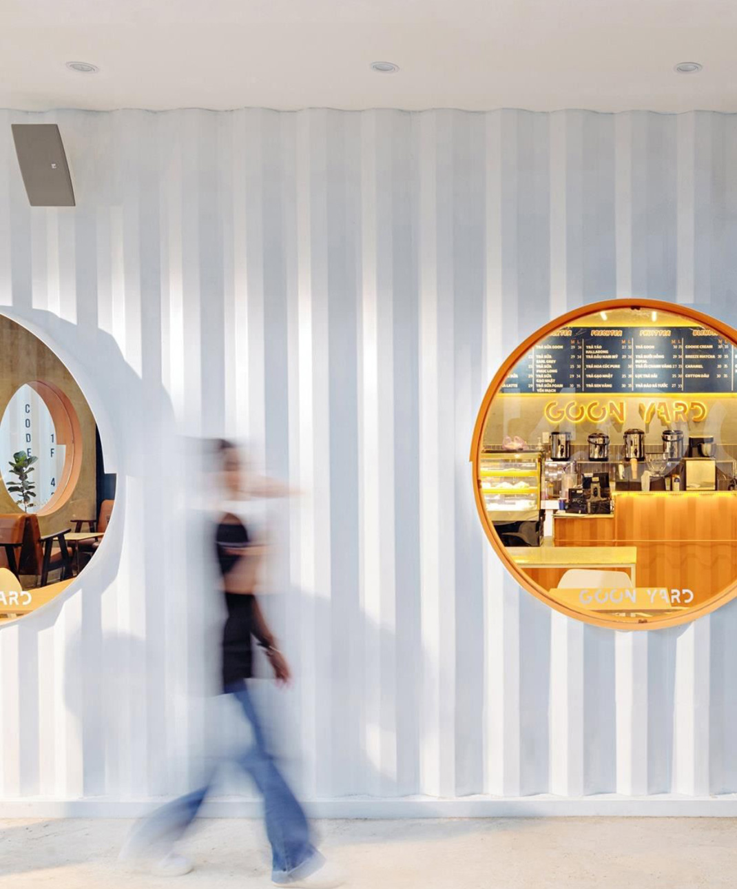 咖啡店Goon Yard 越南 咖啡店 集装箱 logo设计 vi设计 空间设计