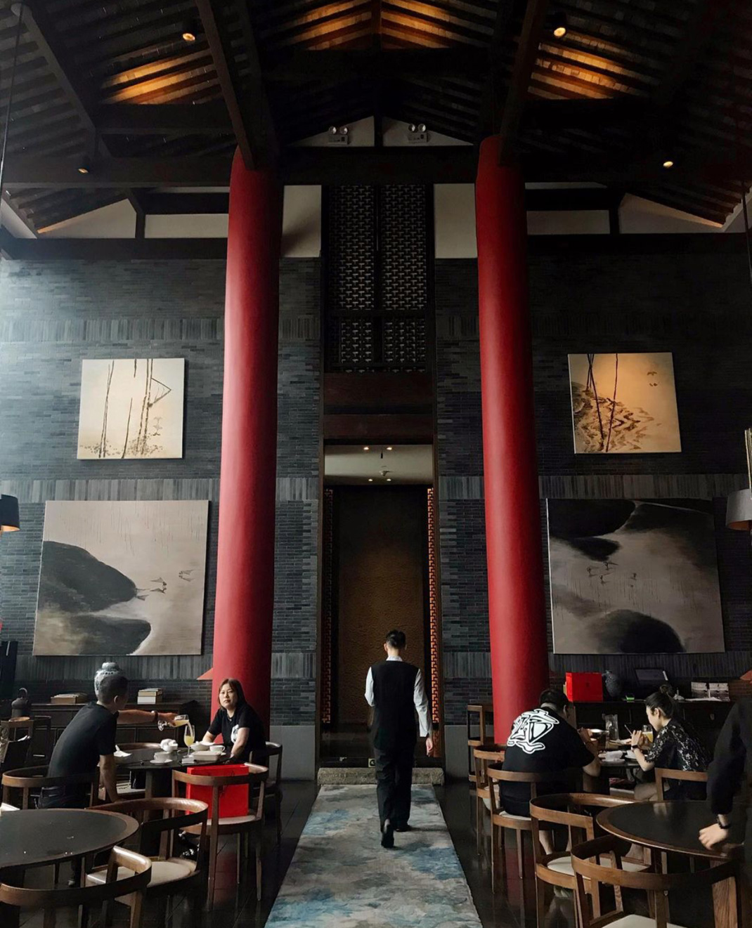 晶采轩芮欧店  logo设计 vi设计 空间设计上海 主题餐厅 粤菜 复古 中国元素