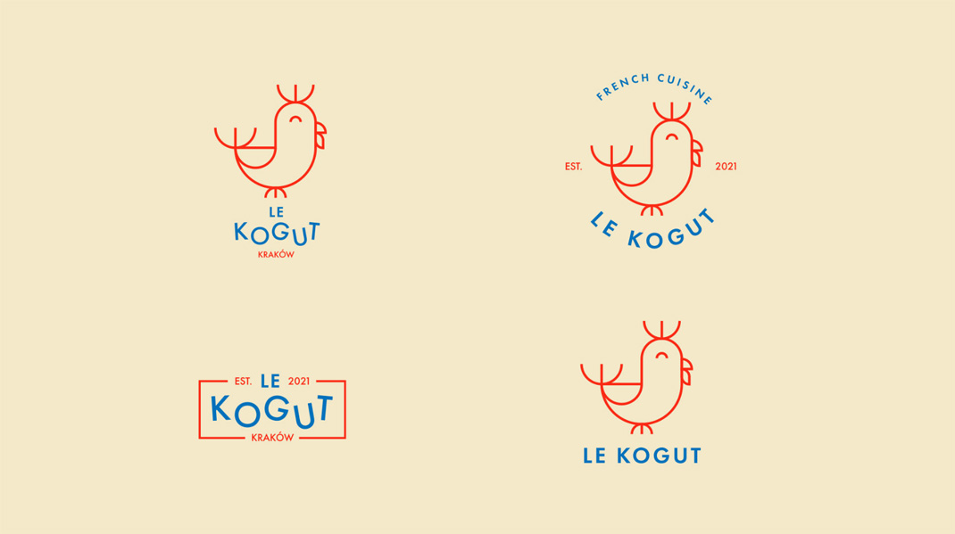 法国Cracow餐厅 法国 字体设计 插画设计 包装设计 logo设计 vi设计 空间设计