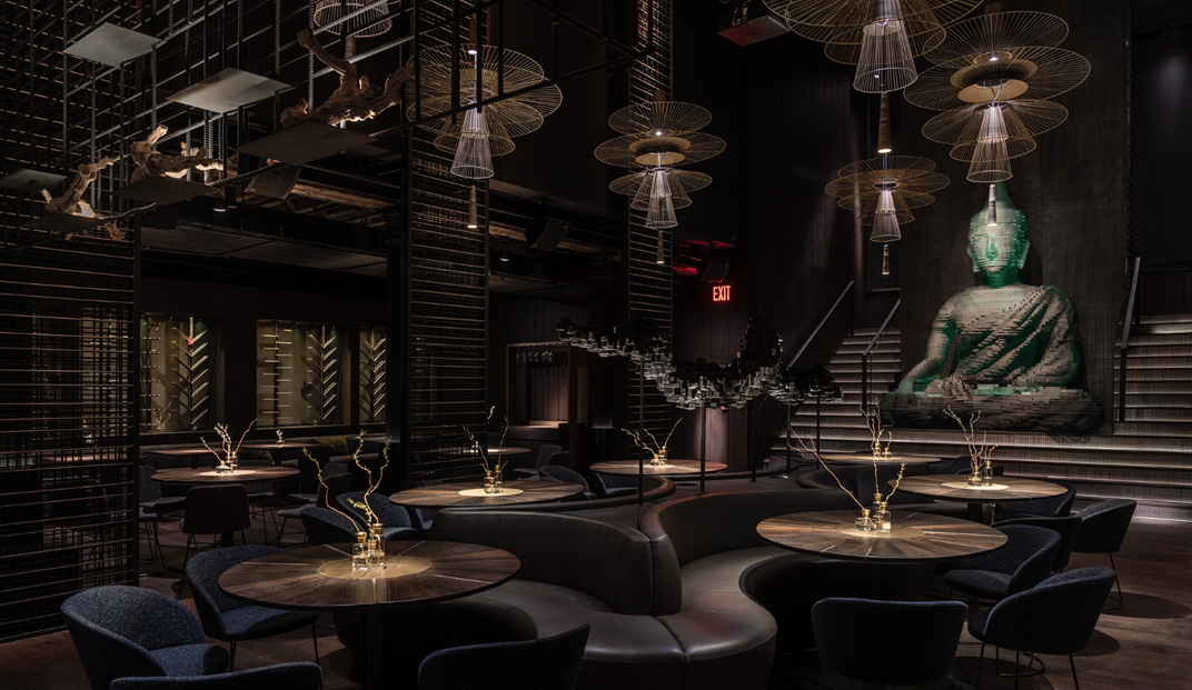 酒吧Buddha-Bar New York，纽约 | Designer by YOD Design Lab