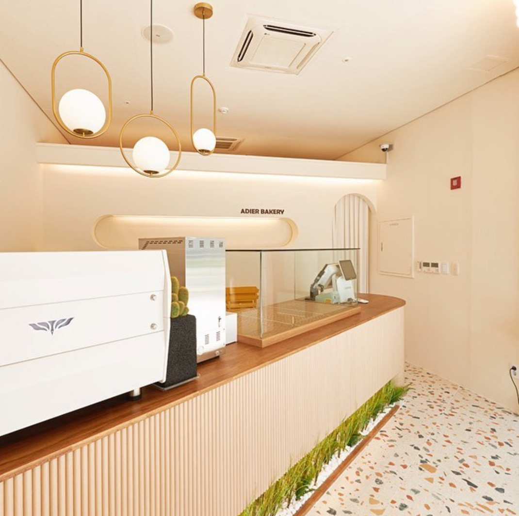 咖啡店ADIER 韩国 咖啡店 logo设计 vi设计 空间设计