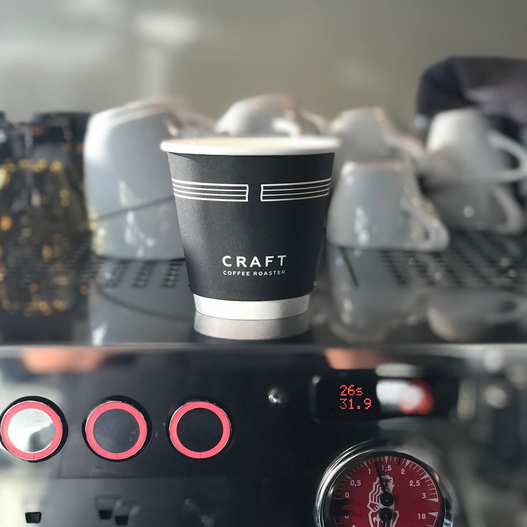 咖啡馆Craft Coffee Roaster 香港 咖啡店 COFFEE 字体设计 包装设计 logo设计 vi设计 空间设计