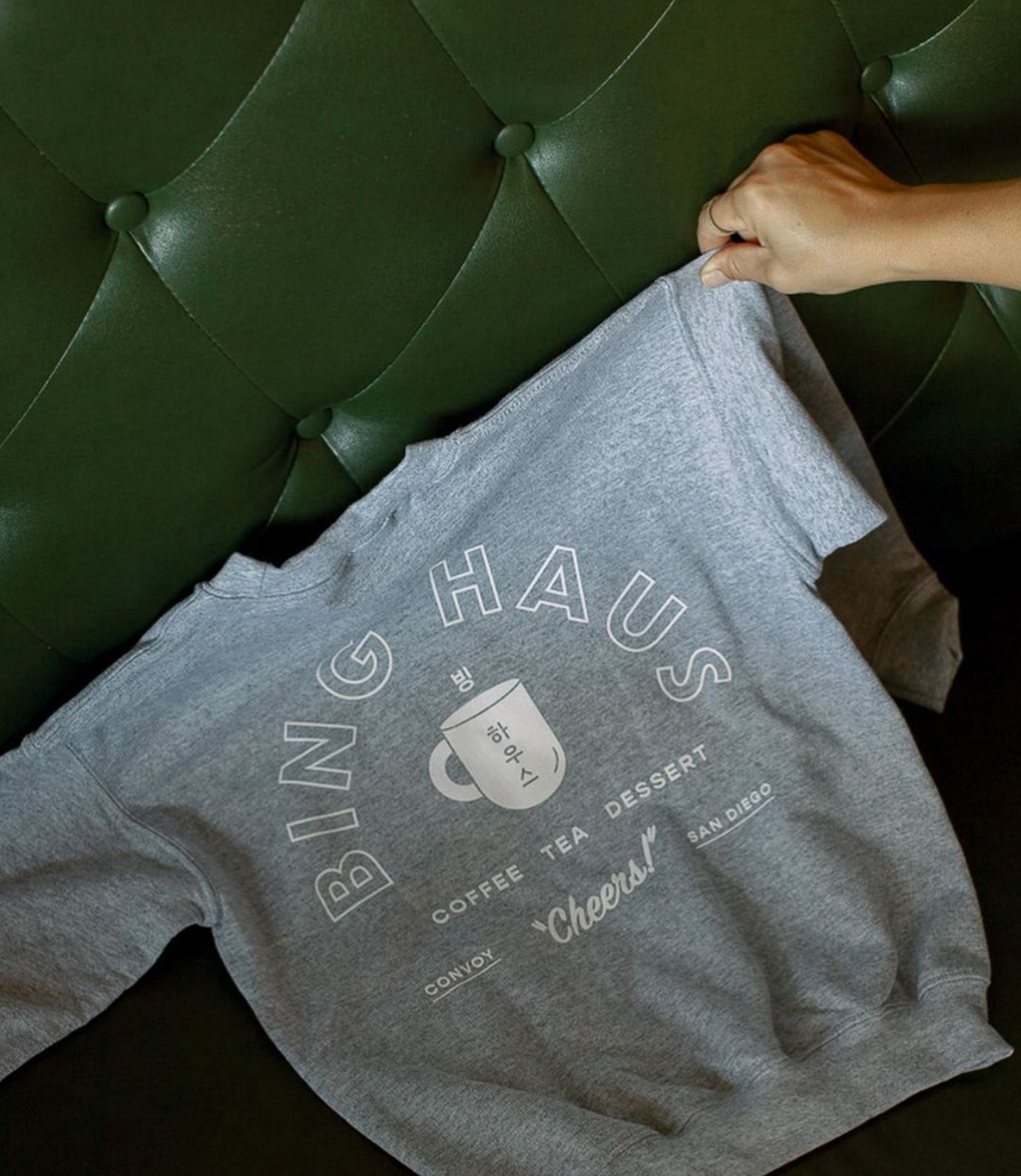 咖啡店Bing Haus 咖啡店 插画设计 字体设计 图形设计 文化衫 logo设计 vi设计 空间设计