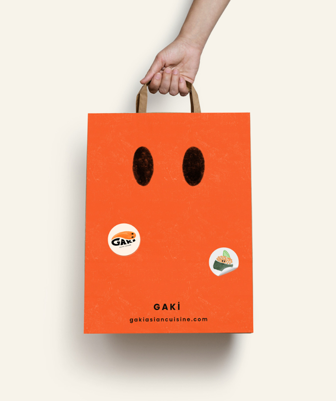 加基亚洲菜Gaki Asian Cuisine 土耳其 亚洲菜 插画设计 字体设计 包装设计 logo设计 vi设计 空间设计