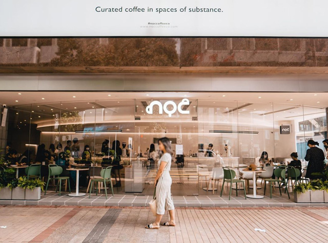 清新主题咖啡店NOC，香港