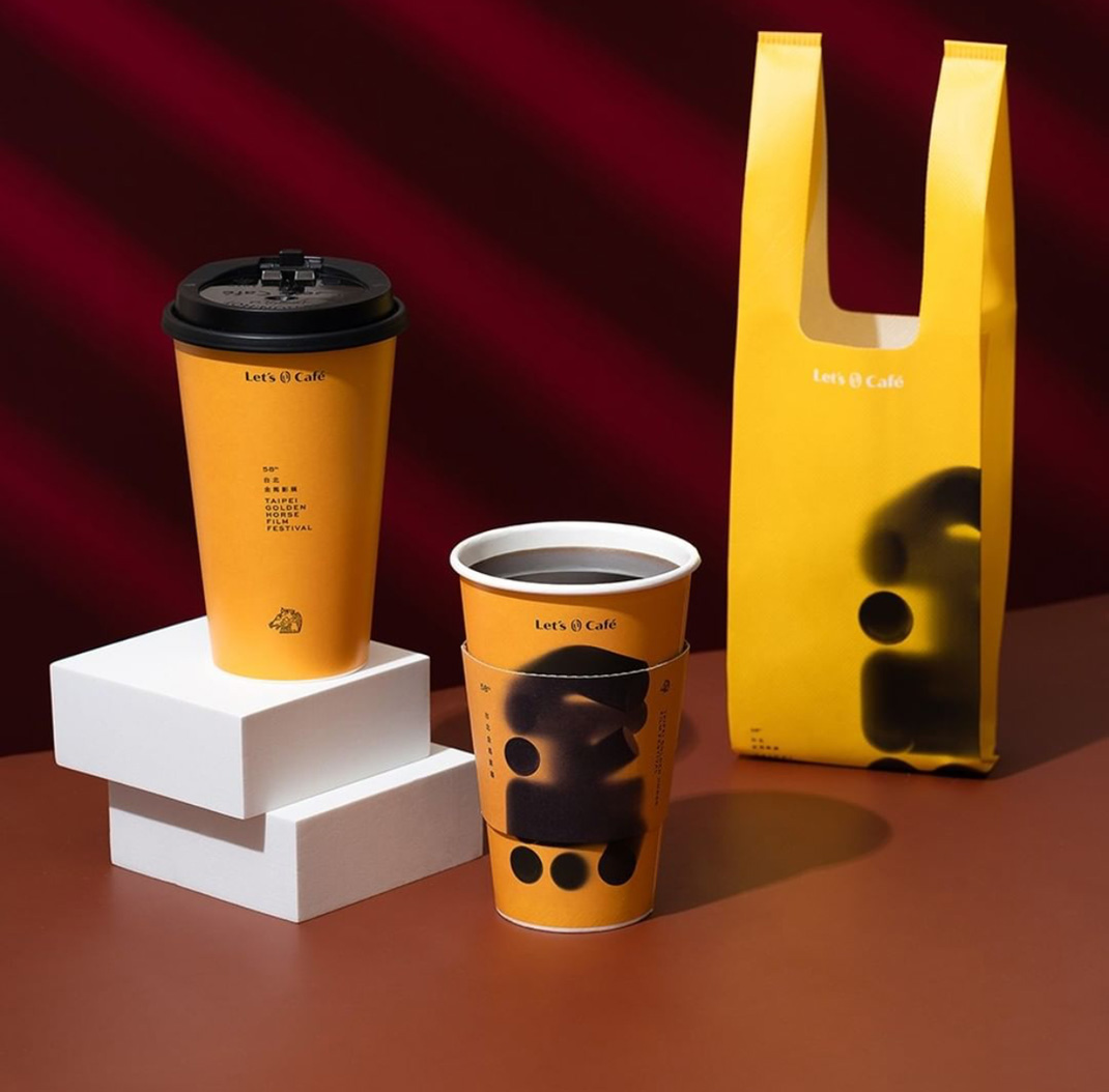 金马奖58 X Let’s Cafe联名 台湾 金马奖 咖啡 café 包装设计 logo设计 vi设计 空间设计