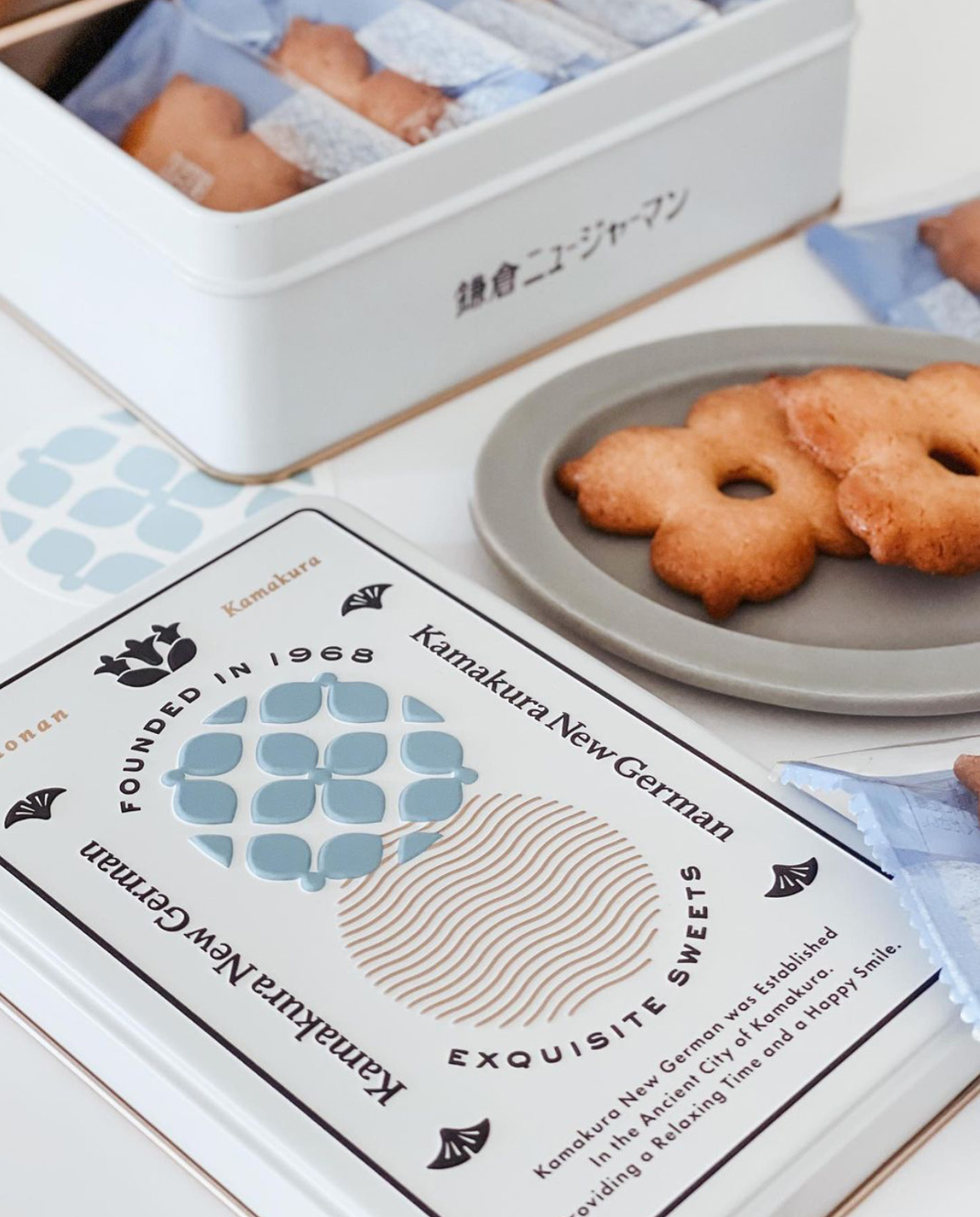 甜品店镰仓新德语 日本 甜品店 字体设计 图形设计 包装设计 logo设计 vi设计 空间设计