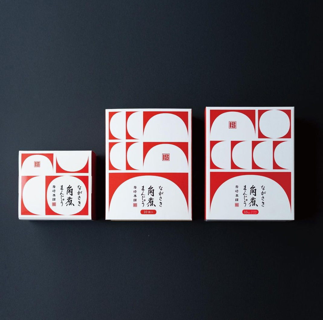 岩崎本铺角煮品牌形象设计 日本 字体设计 包装设计 红色 logo设计 vi设计 空间设计