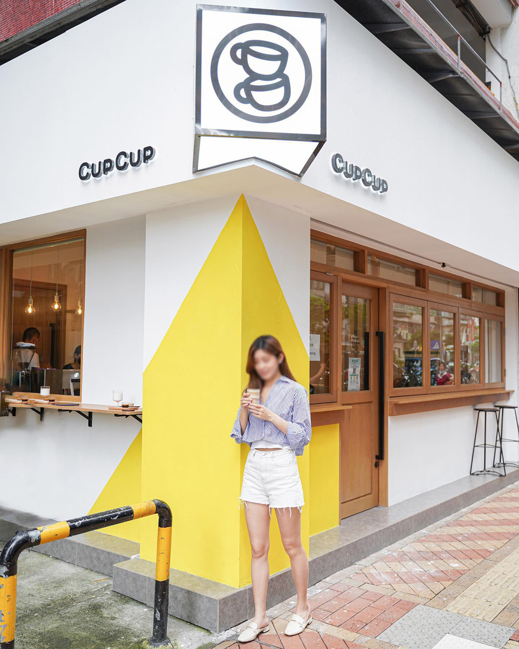 咖啡店Cup Cup Café 澳门 咖啡店 东南亚元素 度假风格 logo设计 vi设计 空间设计