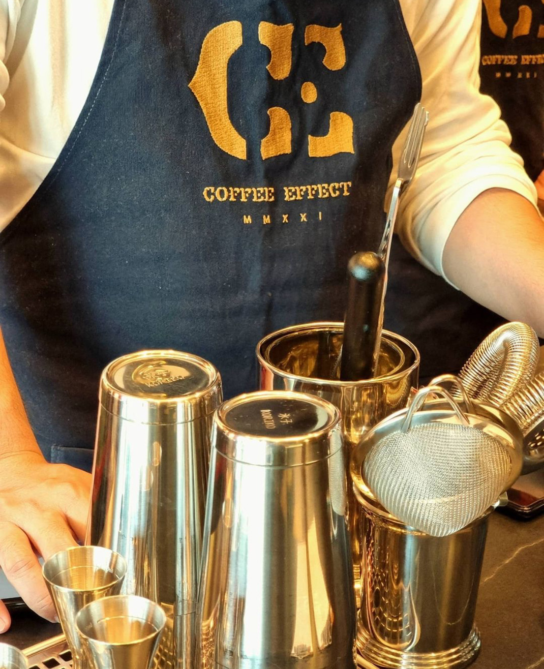 咖啡店Coffee Effect 泰国 咖啡店 欧式 logo设计 vi设计 空间设计