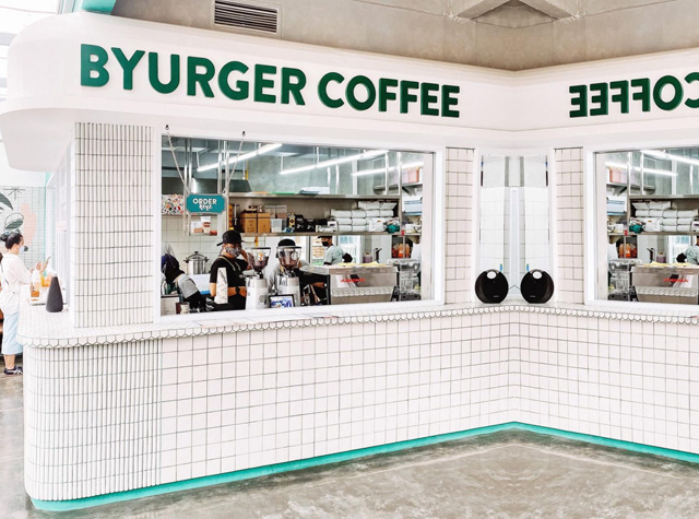 汉堡餐厅BYURGER COFFEE，纽约