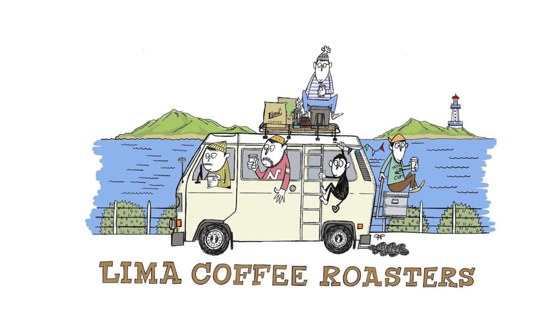 咖啡店LIMA COFFEE 日本 咖啡店 插图设计 字母设计 logo设计 vi设计 空间设计
