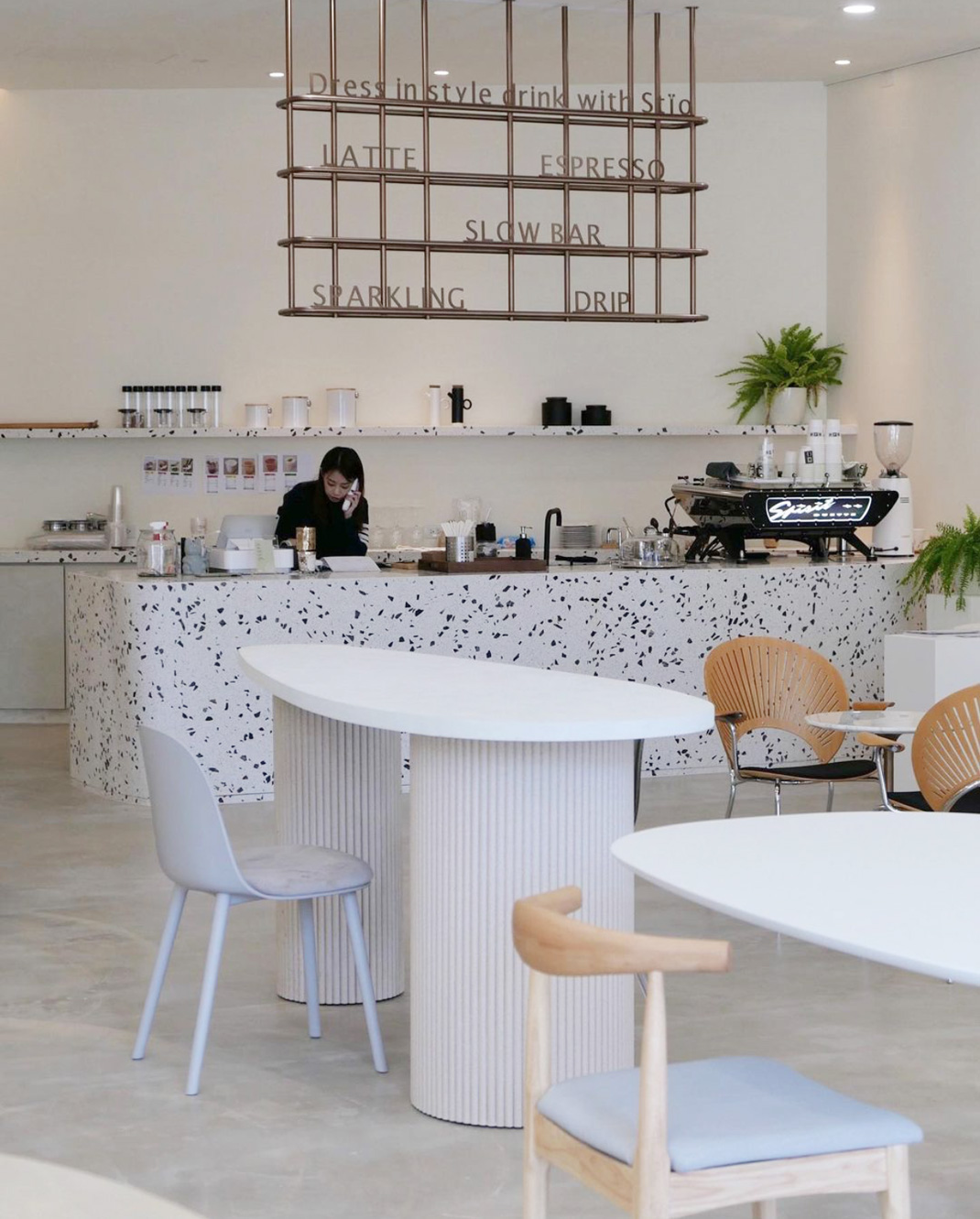 咖啡店stïocoffee 台湾 咖啡店 白色 logo设计 vi设计 空间设计