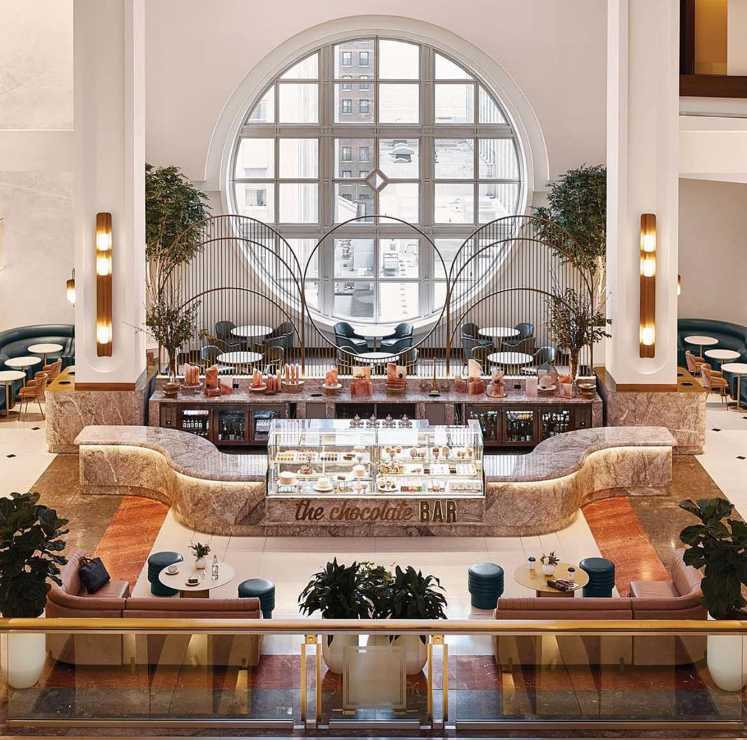 酒吧餐厅Aster Hall Chicago 美国 酒吧 不锈钢 大理石 logo设计 vi设计 空间设计