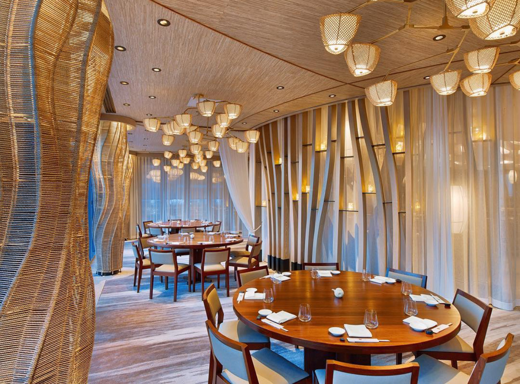 日式餐厅Nobu Miami 美国 日本料理 弧形 曲线 logo设计 vi设计 空间设计