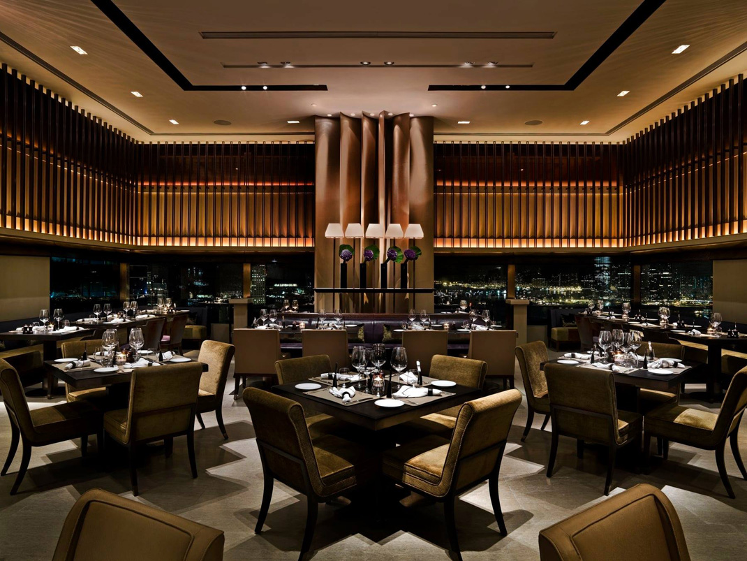 现代欧洲风格餐厅 香港 酒店餐厅 欧洲 金属 logo设计 vi设计 空间设计
