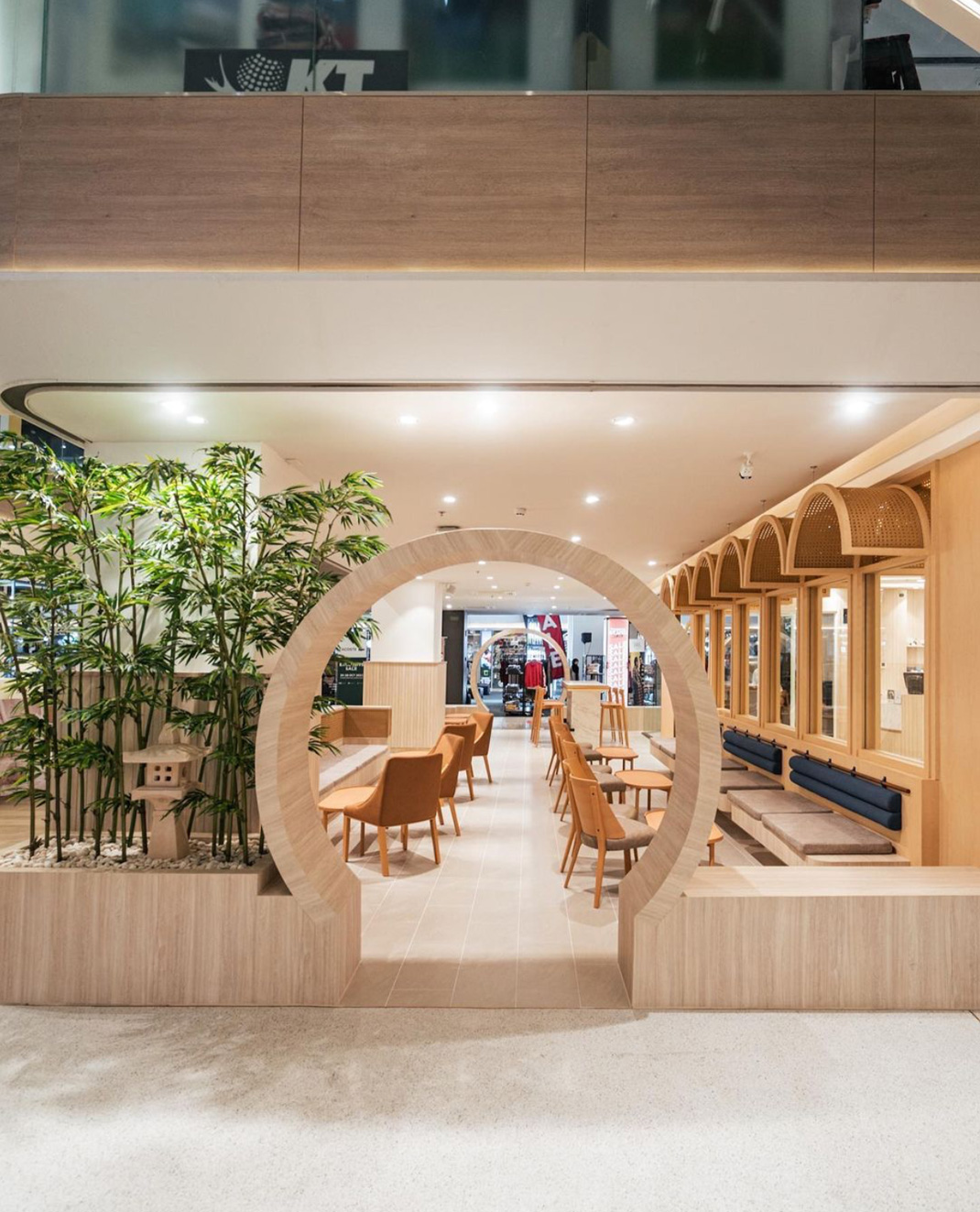 咖啡店THANIYA PLAZA 泰国 咖啡店 木制 logo设计 vi设计 空间设计