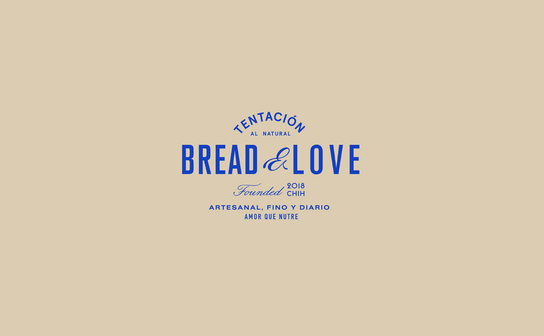 面包与爱品牌形象VI设计 墨西哥 面包店 vi设计 插画设计 手工艺 logo设计 vi设计 空间设计