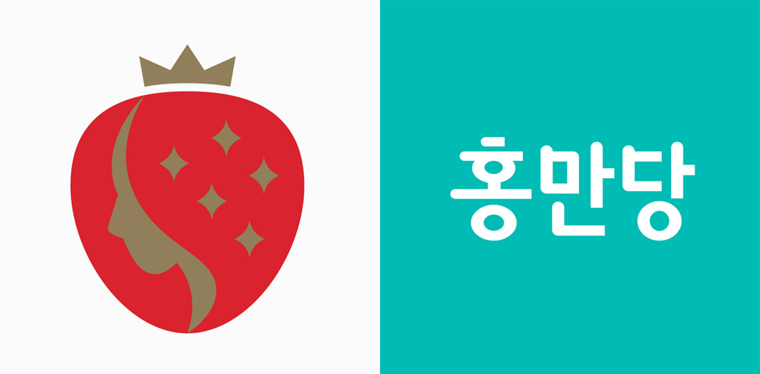 红满当甜品咖啡馆品牌体验设计 韩国 首尔 甜品店 配色 插画设计 包装设计 logo设计 vi设计 空间设计