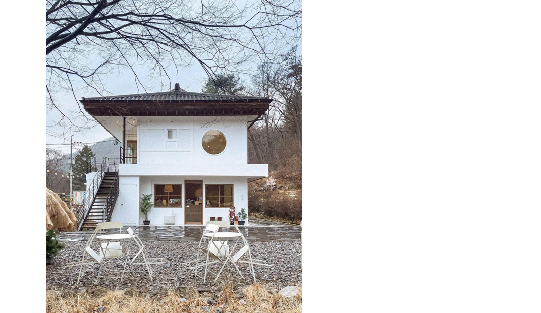 庭院里的咖啡馆CAFE DEUL，韩国