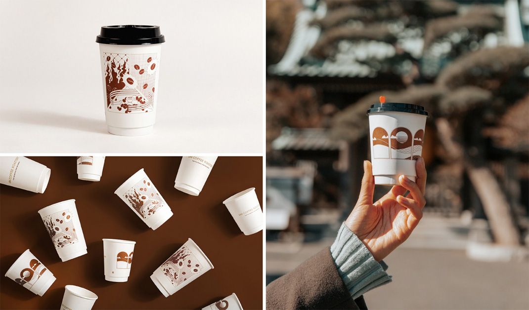 统一咖啡烘焙工坊 台湾 日本 咖啡 烘焙 插画 插图 打包 logo设计 vi设计 空间设计