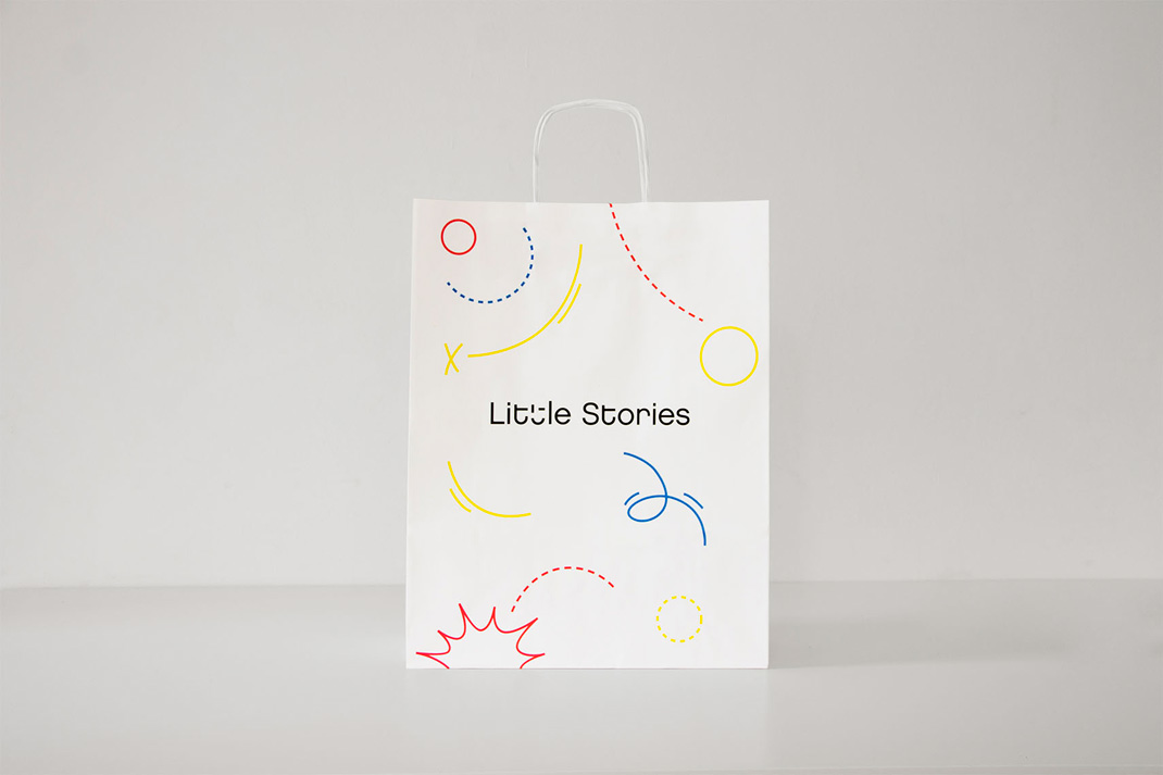 一家专为儿童设计的鞋履概念店Little Stories 灵感集 童装 鞋店 概念店 金属板 游戏性 logo设计 vi设计 空间设计